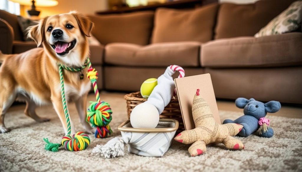 5 brinquedos caseiros e baratos para cachorros