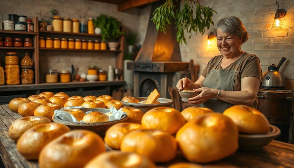 a história de como surgiu o pão de queijo