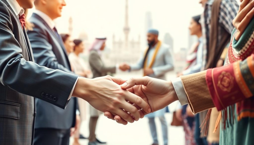 as diferenças culturais no aperto de mãos ao redor do mundo