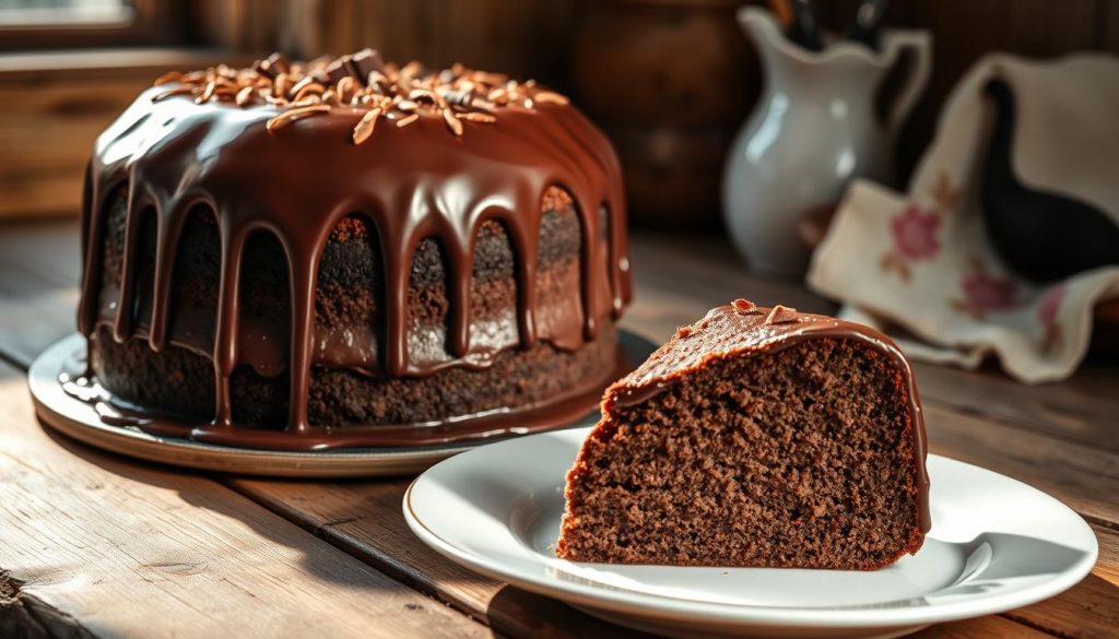 receita de bolo de chocolate cremoso com apenas 3 ingredientes